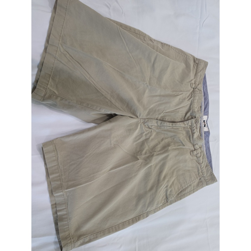 Mens 38 Shorts Joseph Abboud Khaki Chino Casual Cotton